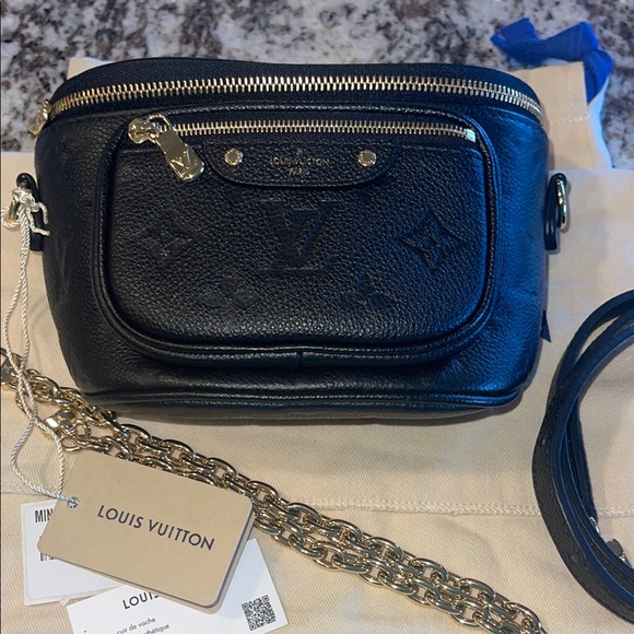 Louis Vuitton Mini Bumbag black empreinte - Picture 5 of 8